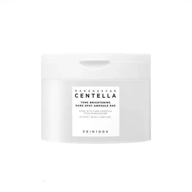 SKIN1004 Tampons ampoules éclaircissants anti-taches à la centella de Madagascar (60 pads )