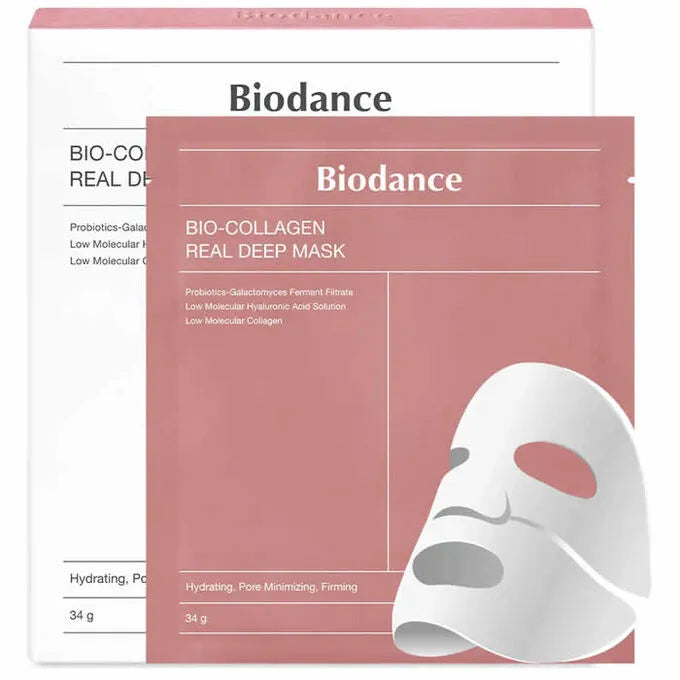 Biodance – Masque Bio Collagen-Real Deep, 4 feuilles