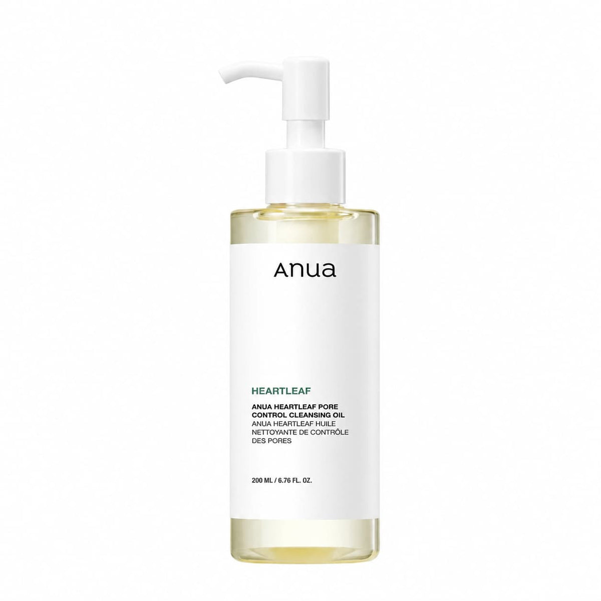 Anua – Huile nettoyante Heartleaf pour le contrôle des pores, 200 ml