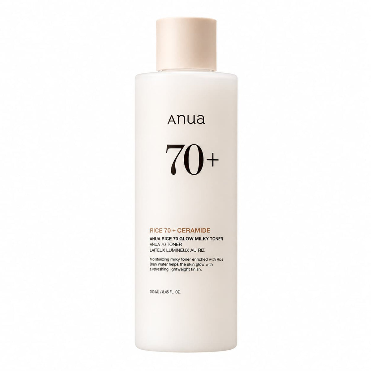 Anua – Rice 70 Glow Milky Toner, 250 ml