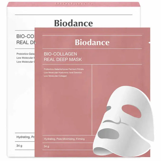 Biodance – Masque Bio Collagen-Real Deep, 4 feuilles