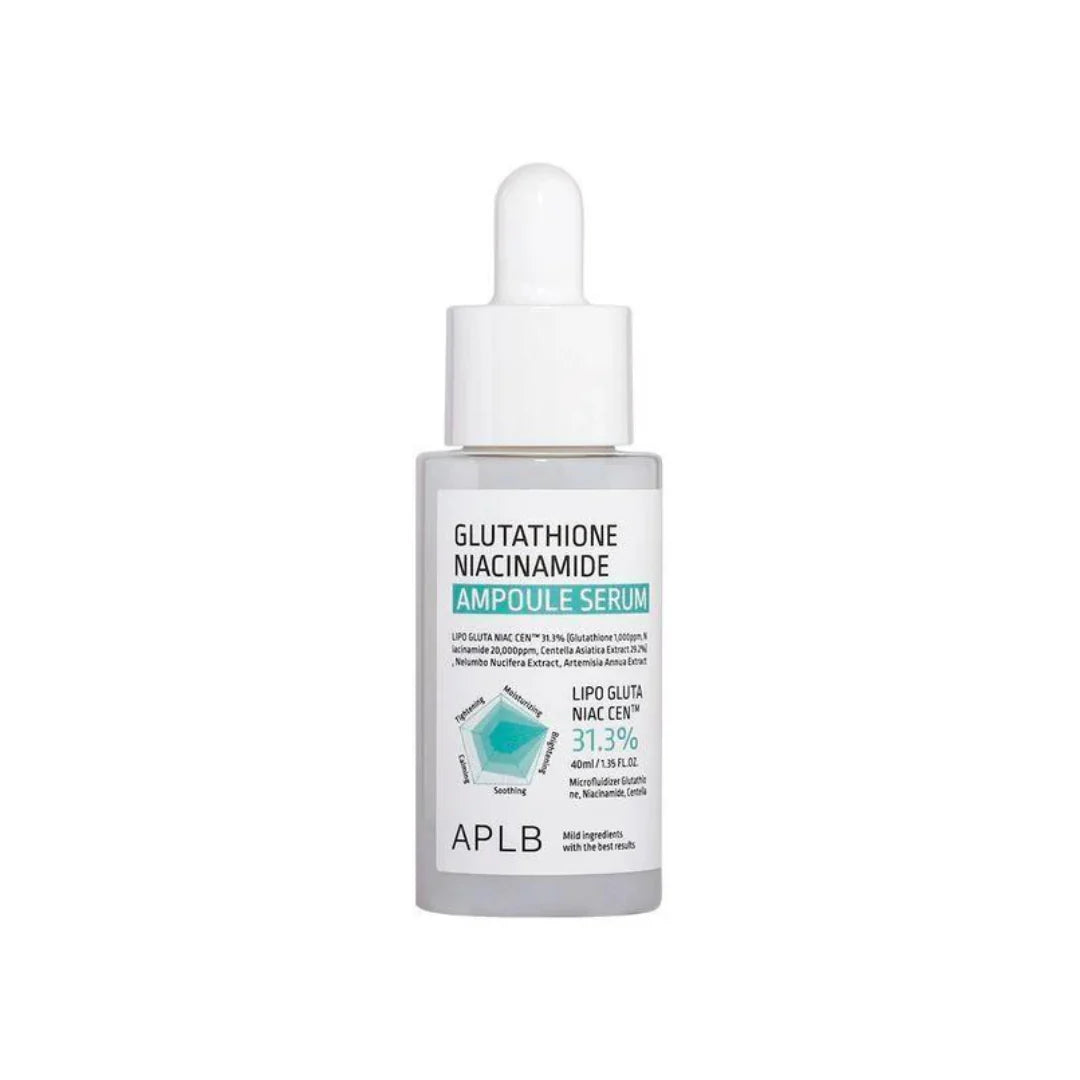 APLB – Sérum en ampoules de glutathion et niacinamide, 40 ml