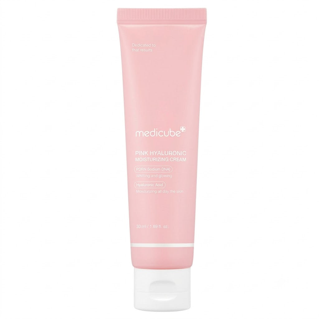 Medicube – Crème hydratante à l'acide hyaluronique rose PDRN, 50 ml