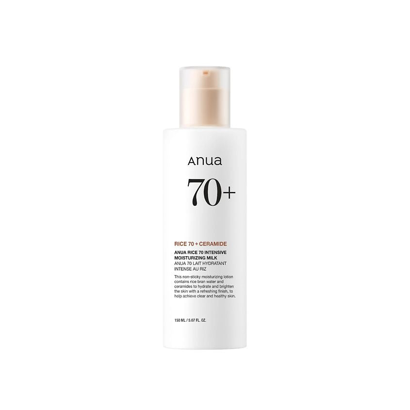 Lait hydratant intensif Anua – Rice 70, 150 ml