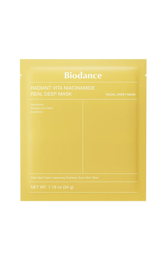 Biodance – Masque Radiant Vita Niacinamide – 1 pièce