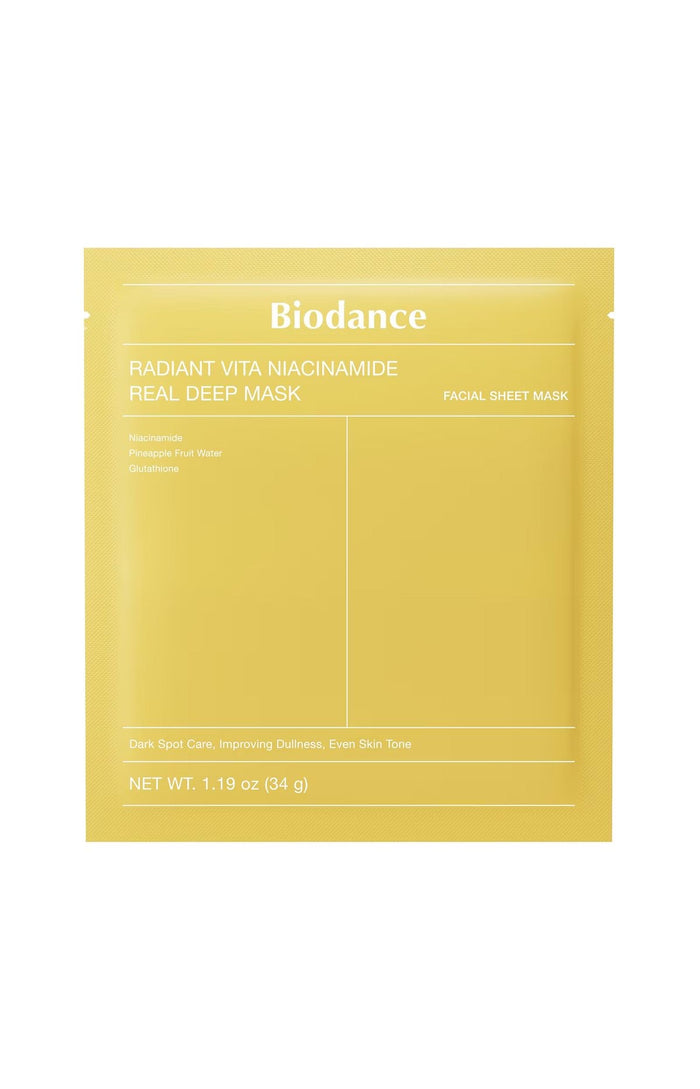 Biodance – Masque Radiant Vita Niacinamide – 1 pièce